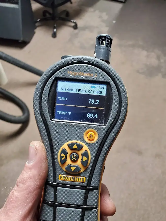 Moisture meter humidity assessment for Fire & Smoke Damage Restoration in Tulsa